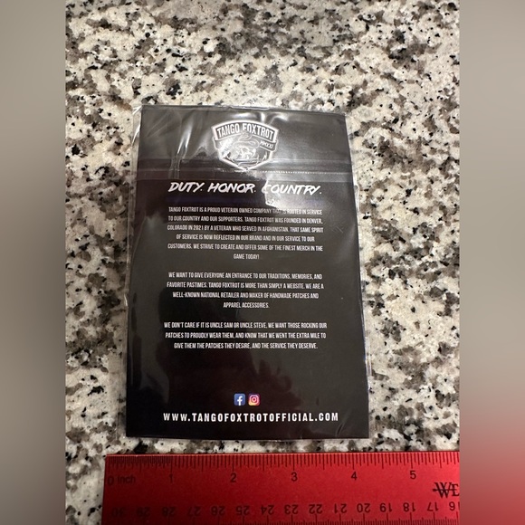 Tango foxtrot Tactical patch - Picture 2 of 2